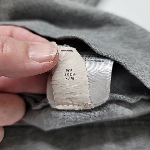 Eddie Bauer Men's Long Sleeve Shirt Size XL Crew Neck Pullover Knit Gray Outdoor - Picture 13 of 13